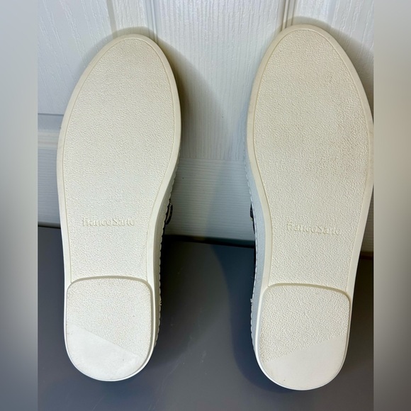 🐍”Franco Sarto” NWOT Neon Green/Black Snakeskin Print Slip On Sneakers Size 11 - Picture 6 of 10